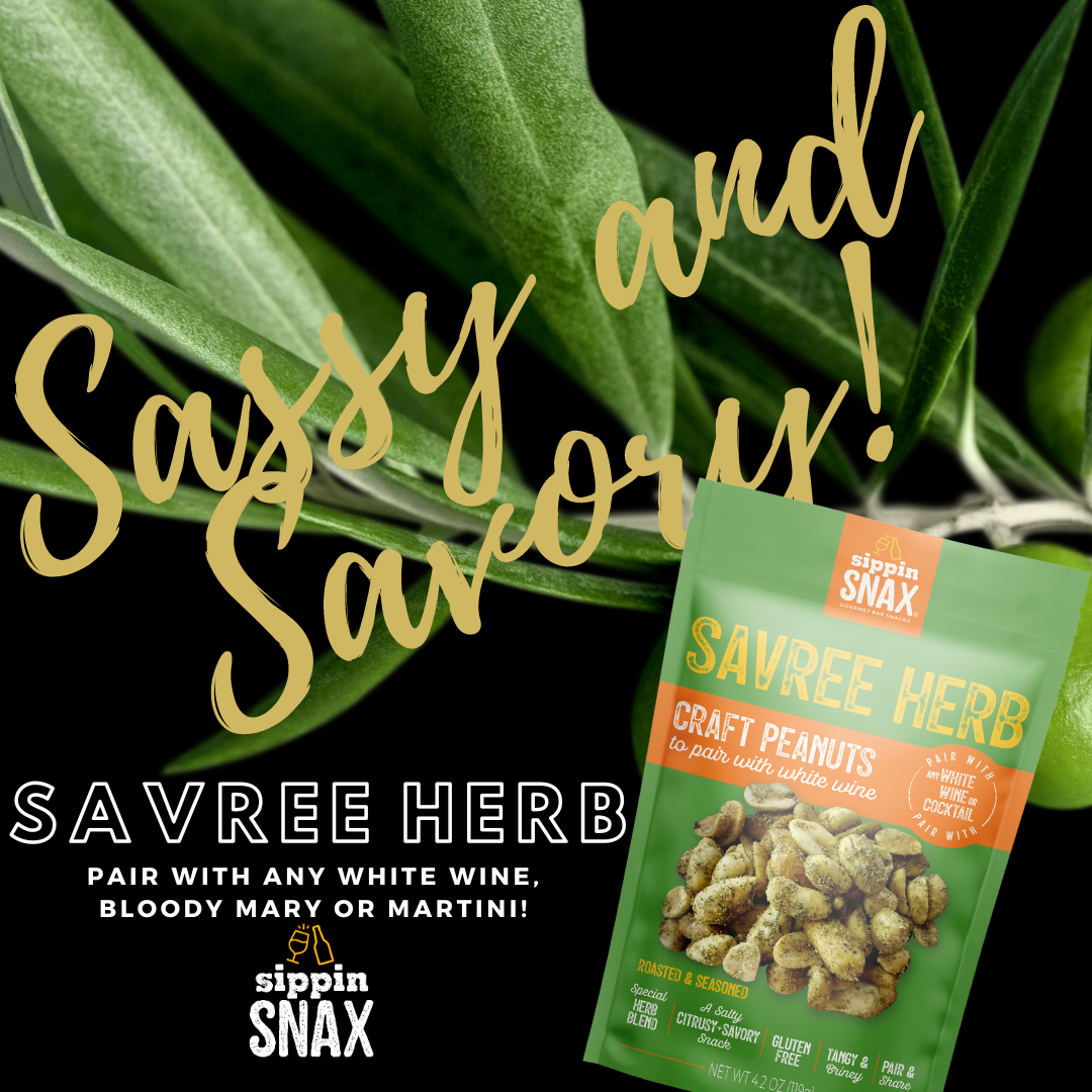 SIPPIN SNAX Savree Herb Craft Peanuts
