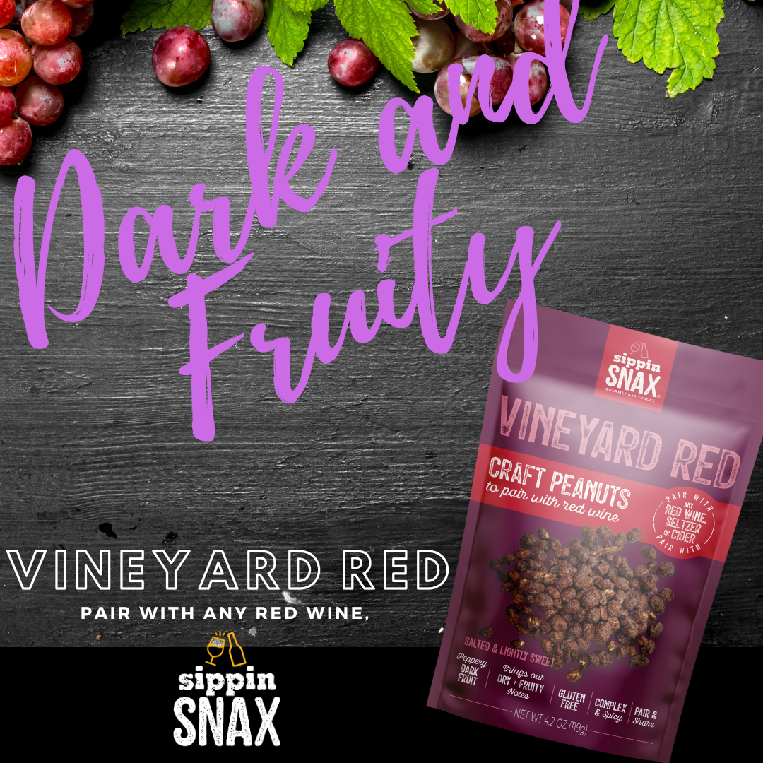 SIPPIN SNAX Vineyard Red Craft Peanuts