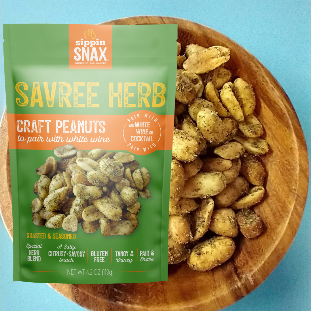 SIPPIN SNAX Savree Herb Craft Peanuts