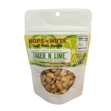 H+N Lager and Lime Peanuts