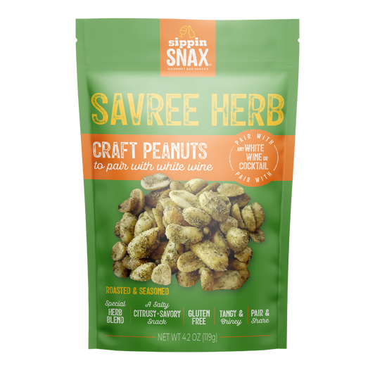 SIPPIN SNAX Savree Herb Craft Peanuts