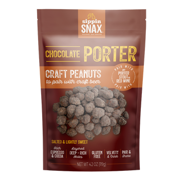 SIPPIN SNAX Chocolate Porter Craft Peanuts