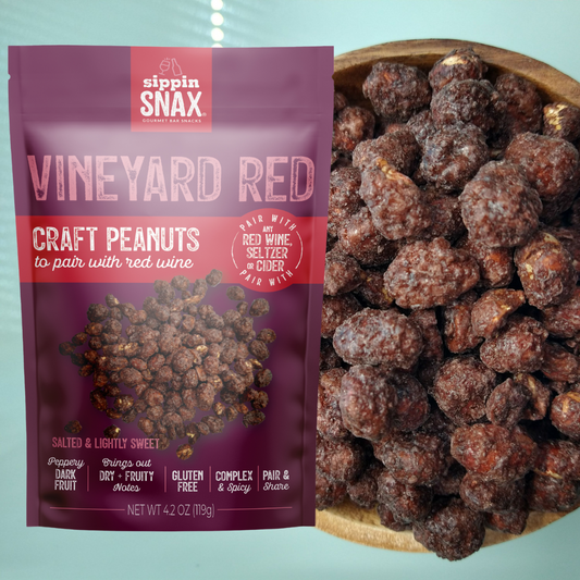 SIPPIN SNAX Vineyard Red Craft Peanuts