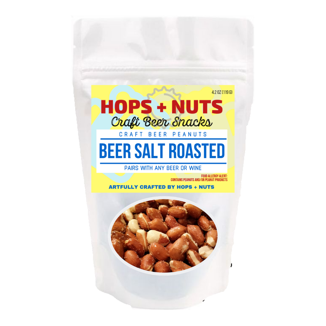 Hops + Nuts Beer Salt Roasted Peanuts